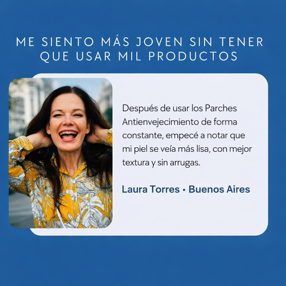 ! PARCHES ANTIENVEJECIMIENTO | NAD+