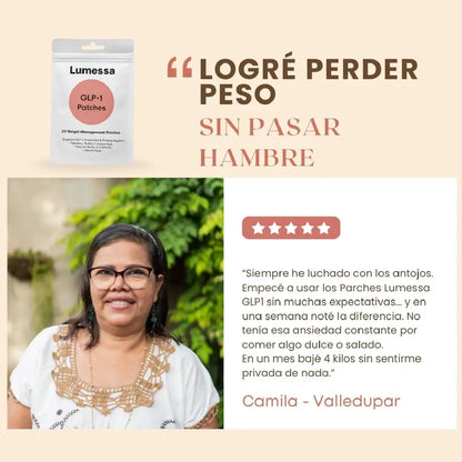 Parches Lumessa con GLP-1 – ¡Comprá 1 y Llevate 3!