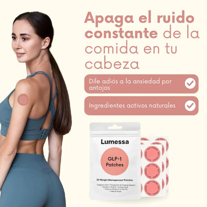 Parches Lumessa con GLP-1 – ¡Comprá 1 y Llevate 3!