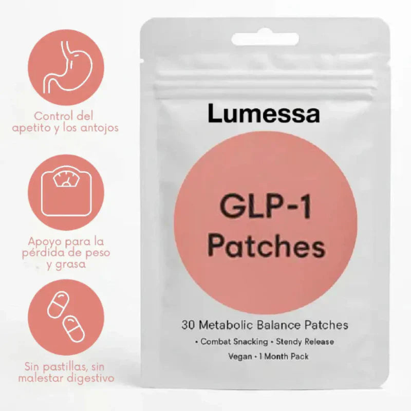 Parches Lumessa con GLP-1 – ¡Comprá 1 y Llevate 3!